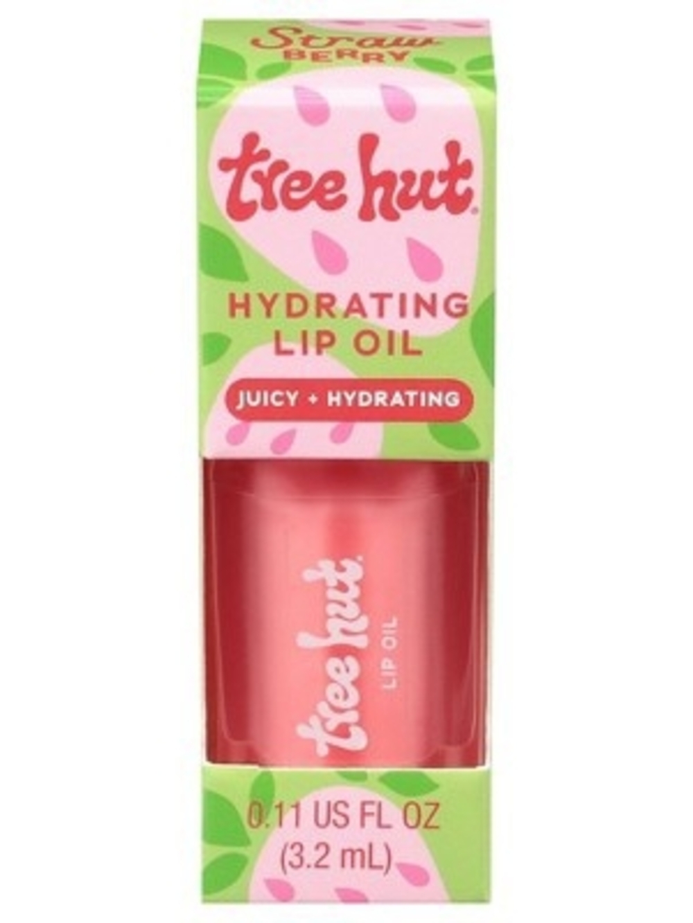2× Tree Hut Strawberry Hydrating Lip Oil